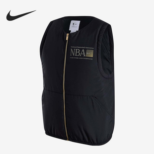 新款 Nike FD8452 男士 耐克正品 梭织休闲运动保暖棉马甲 NBA春季