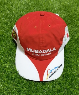 PUMA 阿隆索 F1赛车车迷用品 立体刺绣签名鸭舌帽运动帽 法拉利