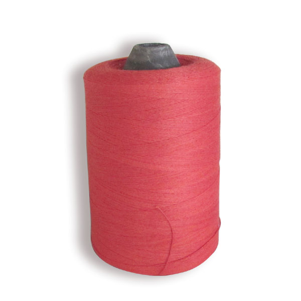 红色封口线编织袋缝纫线材手提封口机专用线大卷彩色缝包线 包邮