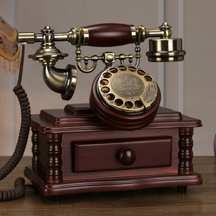 商务办公室座机 复古美式 时尚 创意家用古董固定电话机老式 欧式 特价
