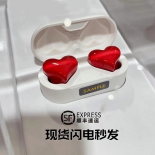 无线蓝牙少女可爱心形耳机 heartbuds爱心耳机入耳式 日本softbank
