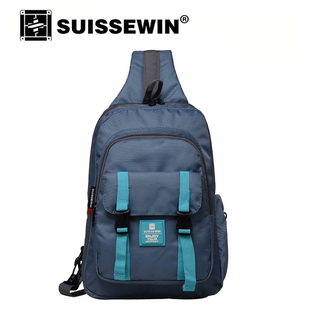 胸包旅行单肩包手机IPAD潮流包SNK2210 欧美时尚 SUISSEWIN专柜正品