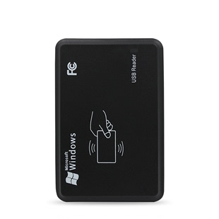 IC双频读写器免驱动125K13.56M通用读卡 写卡器ID USB发卡器桌面式