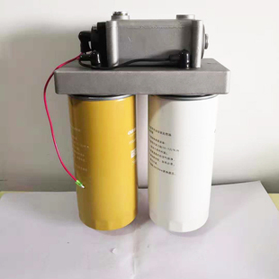 双滤电动24V柴油增压泵电子燃油泵加热油路电动泵适用于解放J 新品