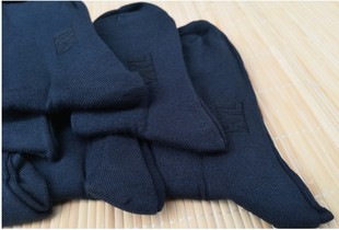 黑色不臭脚棉袜 棉袜子 不臭脚 优质棉袜 精致顺滑夏季 深蓝夏袜