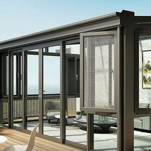 定制铝合金阳光房露台钢化夹胶中空玻璃别墅顶棚花园户外玻璃房