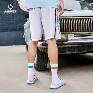 美式 准者篮球短裤 潮流休闲女 五分裤 男夏季 跑步运动街头时尚 薄款