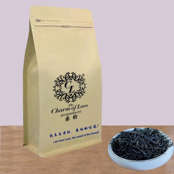 200克老挝曼岗勐产地茶 古树红茶老挝大叶种古树茶寮韵茶师合掌包