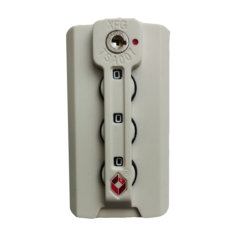 锁行李箱锁更换拉杆箱维修锁配件XFG锁铝框箱扣锁钩子 TSA007密码