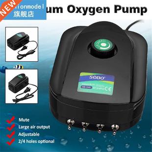 Output Pump Air Aquarium Large Silent Adjustable Ultra