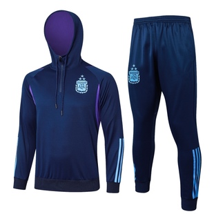 jersey 足球训练服套装 F530 football 连帽衫 2324阿根廷球衣长袖