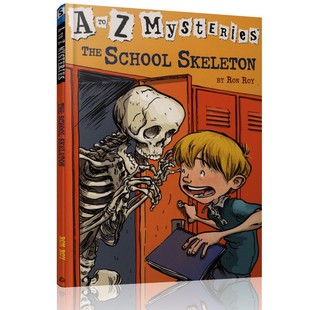现货 英文版 经典 Skeleton神秘案件字母之谜19学校里 侦探推理小说 儿童桥梁初级章节书 骷髅 School The Mysteries