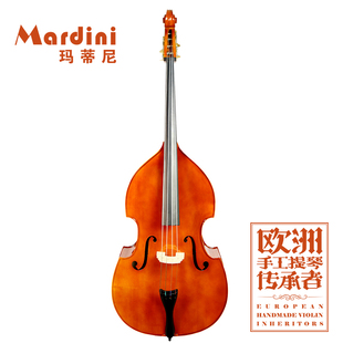 03专业演奏低音提琴成人乐团手工实木倍大提琴大贝司 玛蒂尼MB