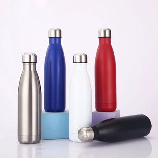 304不锈钢大容量保温杯运动水壶户外保温瓶印制可乐瓶