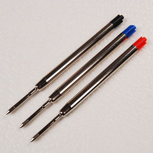 圆珠笔通用G2规格油性笔墨金属笔芯 0.7mm笔芯特价 1.0mm圆珠笔芯