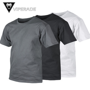 VIPERADE 军迷户外体能训练服 棉质运动服 圆领体能服T恤男短袖