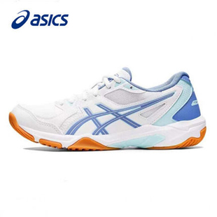 白鞋 ASICS亚瑟士羽毛球鞋 GELROCKET10球鞋 男女2022新款 运动鞋 秋季