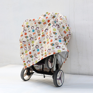 婴儿推车防雨罩宝宝bb童车闲置物收纳袋防尘罩保护套用可定做
