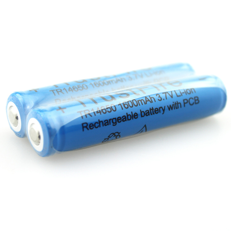 可充电锂电池 3.7V 1600mAh 带保护 14650 TrustFire