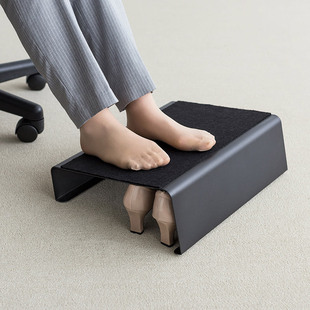 儿童孕妇搁脚垫脚 日本sanwa踩脚板办公家用踏脚钢制简约可收纳鞋
