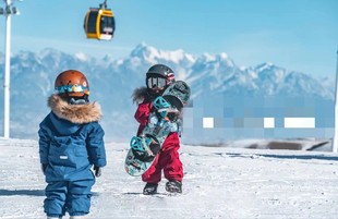 3岁婴幼儿连体滑雪服专业连体滑雪服耐寒保暖防水爬服 俄罗斯1