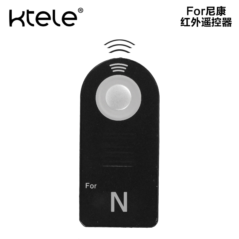 Ktele D7100 D7500 3400 D610 D750 3300 D7200 D90 尼康单反相机无线红外自拍遥控器D3200 5500 5300 D5200