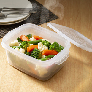 日本进口微波炉专用蒸笼蔬菜微波炉蒸盒厨房加热馒头包子器皿蒸碗