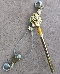 K钢丝绳牵引器N棘轮器绝缘G多功能收紧器线紧电力手扳葫芦拉紧器