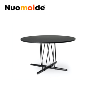 诺曼邸精品高定家具EmbraceTable创意北欧实木简约现代休闲餐桌