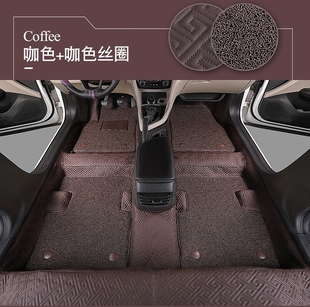 丰田威兰达凌尚雷凌双擎锋兰达威飒专用360软包地胶地板革全覆盖