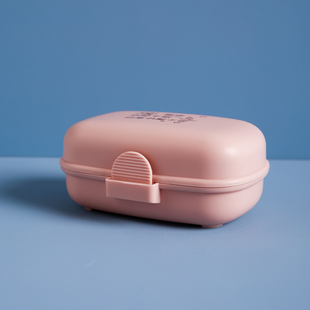 香皂盒带盖便携旅行防水肥皂盒架大号可爱浴室卫生间锁扣皂托旅游