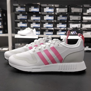 Adidas阿迪达斯三叶草女鞋 跑步鞋 子GX4229 低帮休闲运动鞋