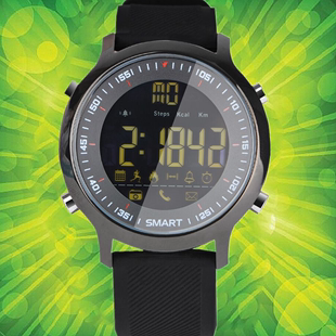LED电子表计步计时计里程运动学生男跑步表 智能手表男士 2022新款