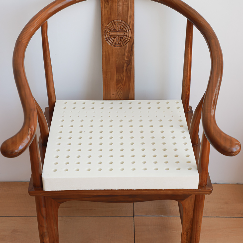 餐椅垫太师椅圈椅围椅官帽椅牛角椅茶椅垫皇宫椅子垫 乳胶坐垫中式