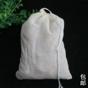 30个15 煮肉料包纱布袋 煲汤袋 中药纯棉过滤袋调料袋 20cm纱布袋
