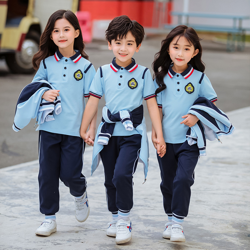 儿童运动会服三件套棒球服老师幼儿园服 英伦风小学生校服春秋套装