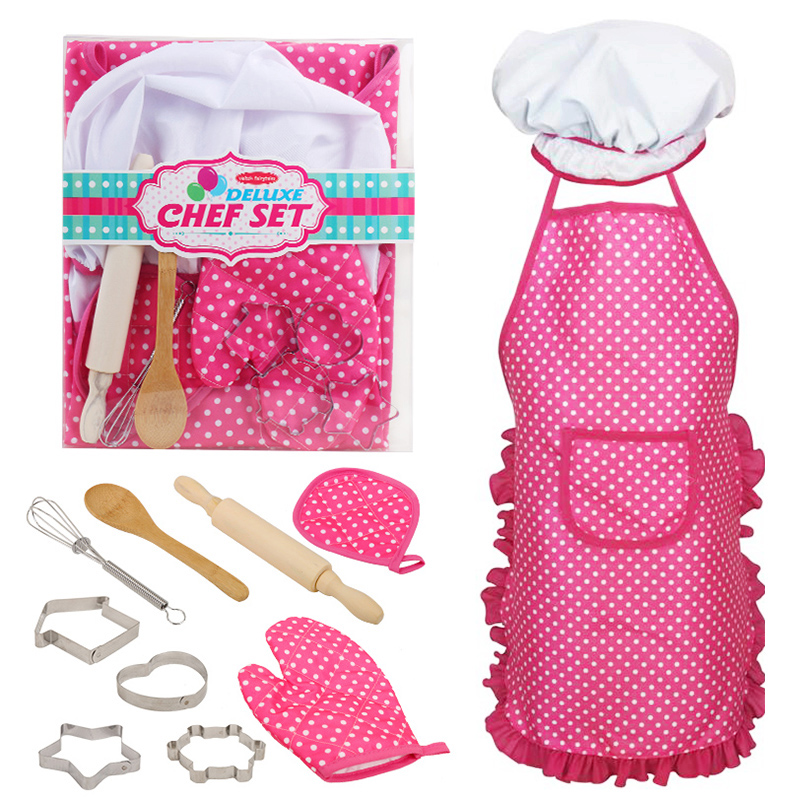 烘焙工具围裙 过家家厨房玩具女孩做饭煮饭厨具儿童厨房用品套装