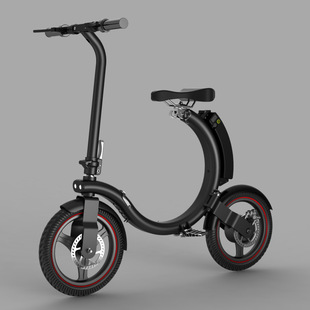 锂电池成年人代步代驾神器助力单车 如影小型折叠电动自行车