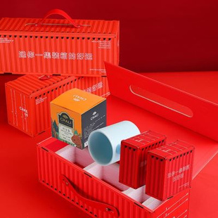 彩盒印刷 盒定做新年春节公司团队送礼包装 定制礼品盒定制高档包装