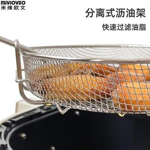 304不锈钢干果网炸篮烤架适用家用电烤箱空气炸加密加高烘焙网架