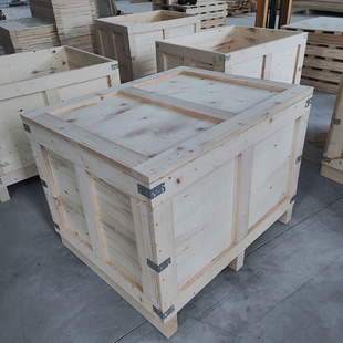 热销国内用特大号胶合板实木包边长方形定制 新品 设备物流木箱包装