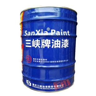 铁红防锈门窗栏杆金属工业防腐底漆 2023重庆三峡油漆大桶灰