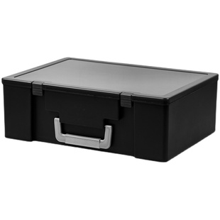 分格收纳盒pp塑料透明收纳B箱压克力盒子桌面收纳长方形大型 新品