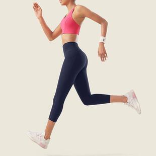 VfU星晴裤 薄款 七分女紧身运动外穿跑步高腰提臀瑜伽服 速干健身裤