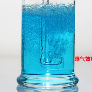 玻璃砂芯洗气瓶曝气洗瓶气体扩散吸收瓶进气支管中等隙度砂芯滤板
