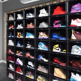 氧化鞋 20个装 墙亚克力网红塑料 柜透明鞋 鞋 子鞋 盒收纳盒球鞋