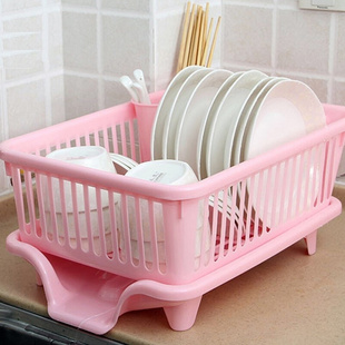 塑x料厨房沥水篮晾放洗碗盘筷碟收纳架沥水碗架碗柜大号置物架用