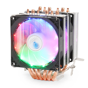 机电脑风冷2011针X79X58 玄冰风6铜管静音CPU散热器cpu风扇AMD台式