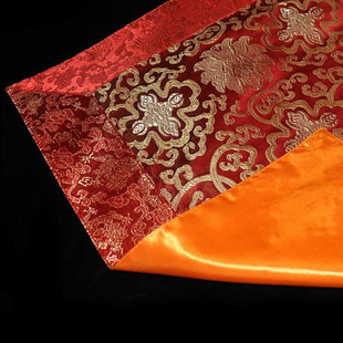 藏式 可定制藏族布料织锦缎双层加厚 饰 佛台布供桌布 佛堂佛台装