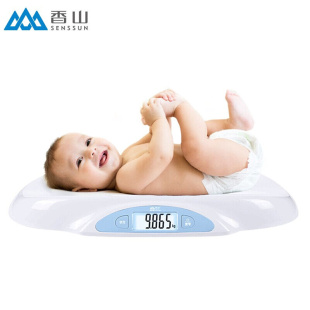 香山电子秤高精准婴儿体重秤电子称精准宝宝健康秤家用婴儿秤基础